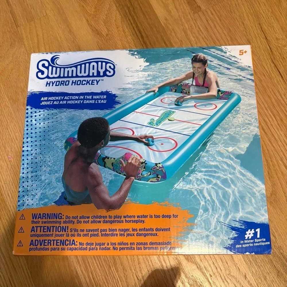 SwimWays Hydro Hockey Pool Game NEW Inflatable Toy